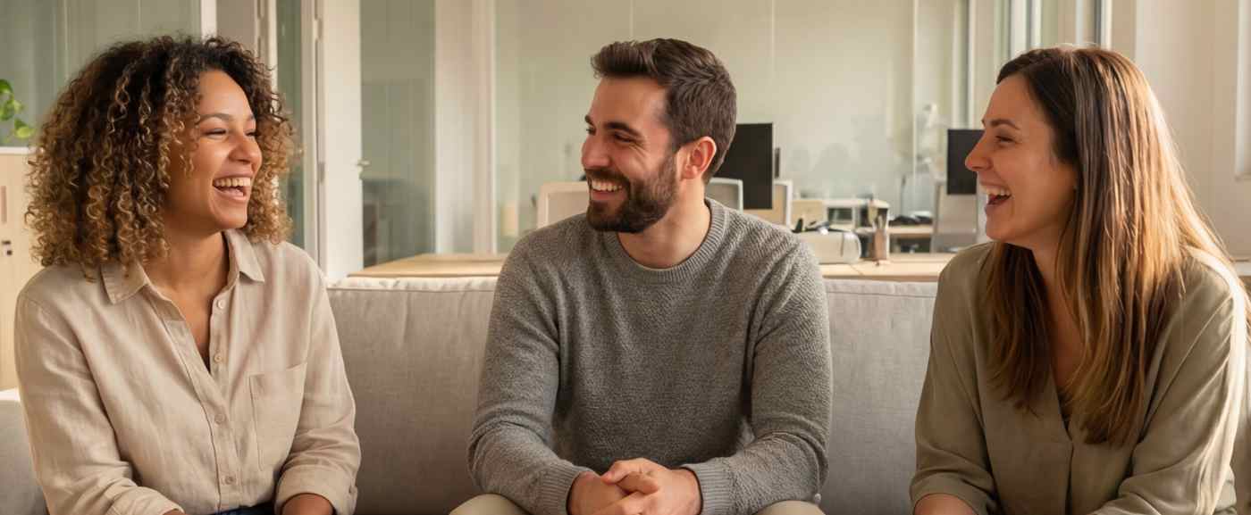 Notre approche interactive relève à la fois du coaching et du training, agissant autant au niveau du ‘savoir-faire’ qu’au niveau du ‘savoir-être’ des participants.
